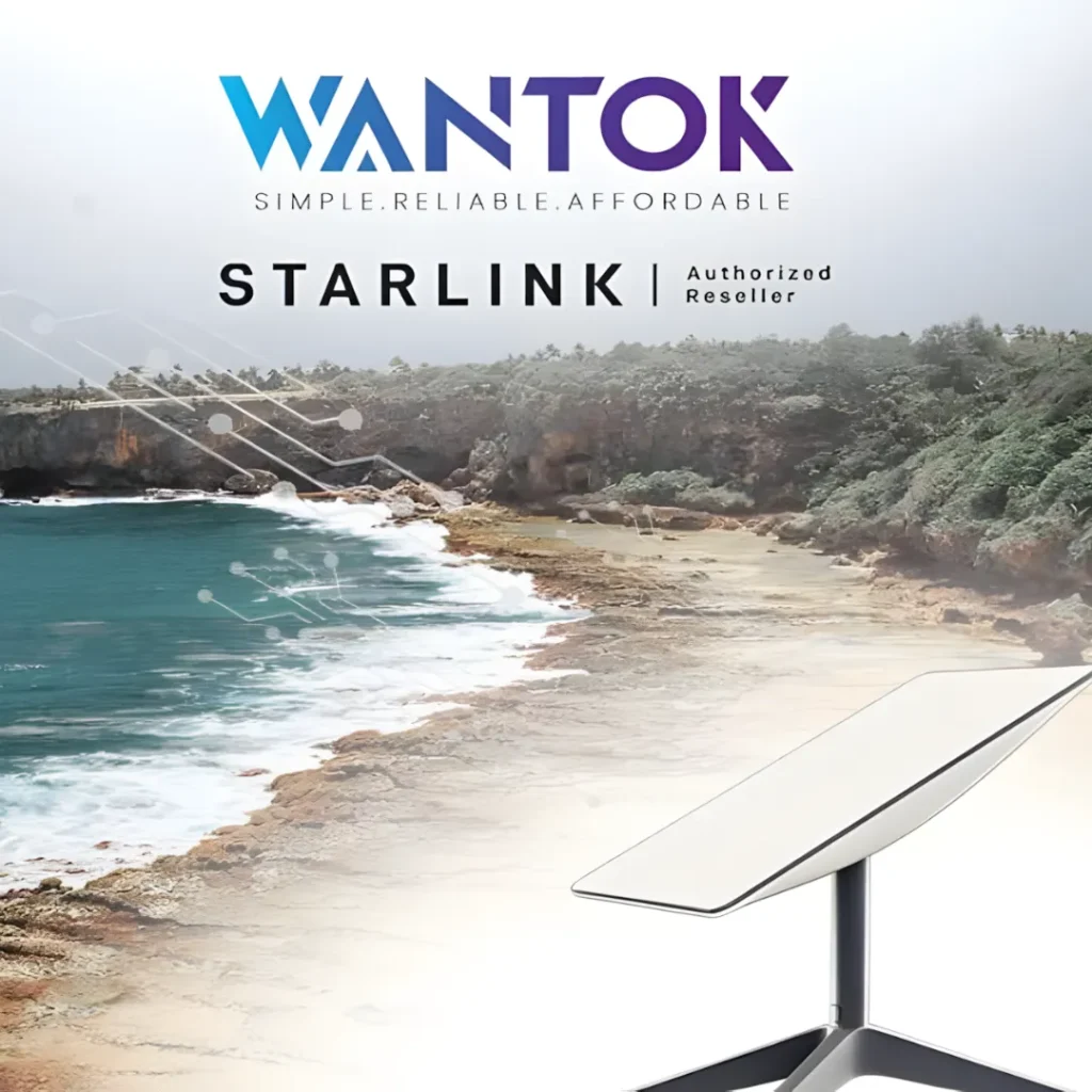 WanTok Tonga is the authorized reseller of Starlink